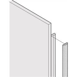Schroff Front Panel EMC Textile Shielding Kit, -40? +70°C, 6 U, 10 pieces