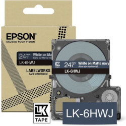 Epson LK-5HWJ Navy, White