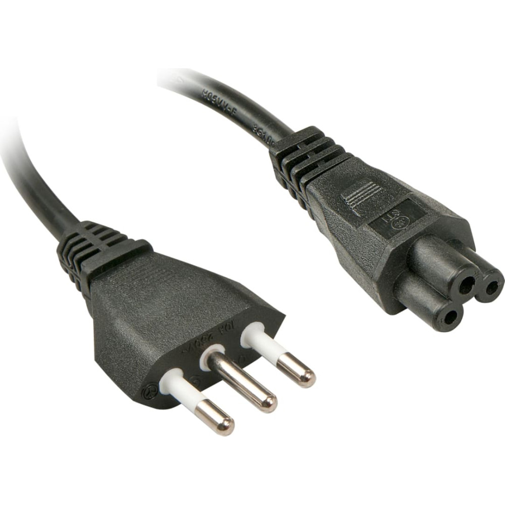 Lindy Italian Power Cable for Notebooks, 2m