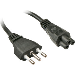 Lindy 2m IT to C5 Mains Cable