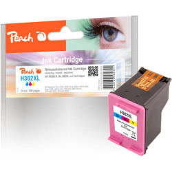 Peach PI300-652 tintes kārtridžs Tirkīzzils, Fuksīns, Dzeltens