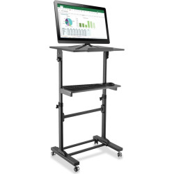 Techly ICA-TB TPM-4 stāvgalds Melns