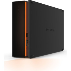 Seagate FireCuda Gaming Hub ārējais cietais disks 8 TB Micro-USB B / USB Type-A / USB Type-C 3.2 Gen 1 (3.1 Gen 1) Melns