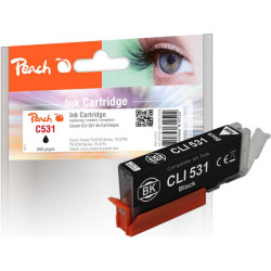 Peach PI100-498 tintes kārtridžs 1 pcs Saderība Standarta produktivitāte Melns
