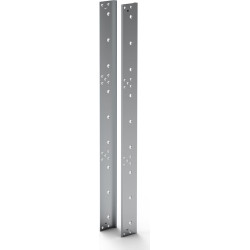 Schroff EuropacPRO Rear Angle for Stainless Steel EMC Gasket for Side Panel, 9 U