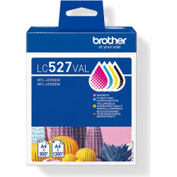 Brother LC527VAL tintes kārtridžs 4 pcs Oriģināls Melns, Tirkīzzils, Fuksīns, Dzeltens