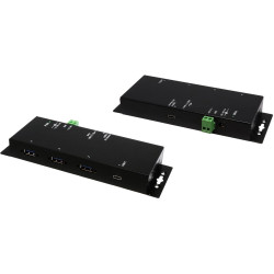 Exsys EX-1191HMVS-PD 4-Port-USB-3.2 Gen 1 Metall HUB mit USB-PD Aufladung