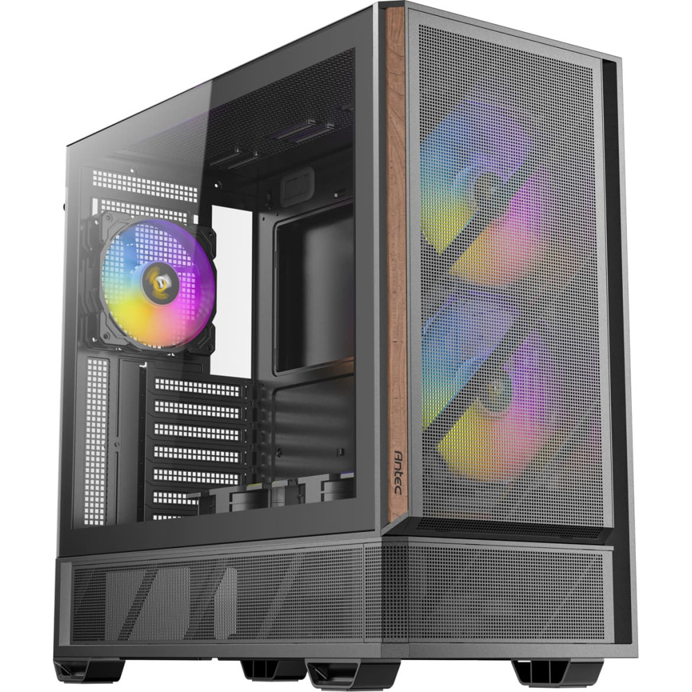 Antec Geh Mid  P30 ARGB (Wood) ATX/M-ATX/M-ITX o.N.       BK retail