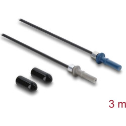 Delock Fibre Optic Plastic POF Cable HFBR 4501-4511Z Simplex male to Simplex male 3 m