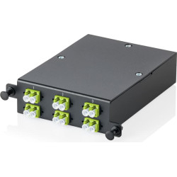 Digitus MPO cassette, multimode OM5, LC/DX, LC to MPO, for 4 cassette fields