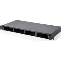 Digitus MPO/MTP patch panel for 4 cassettes, 1U, unequipped