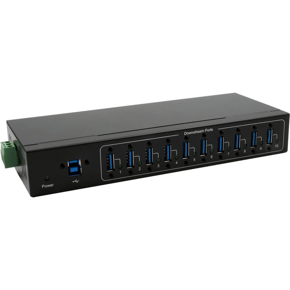 Exsys EX-11220HMVS 10 Port USB 3.2 Gen 1 Metall HUB VIA VL811+ Chipset