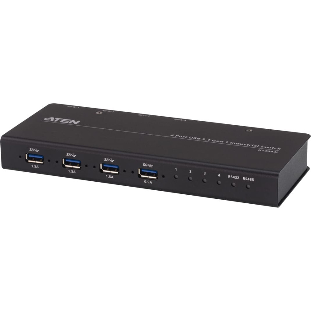 Aten US3344i Industrie Hub Switch 4 x 4 USB 3.1 Gen 1
