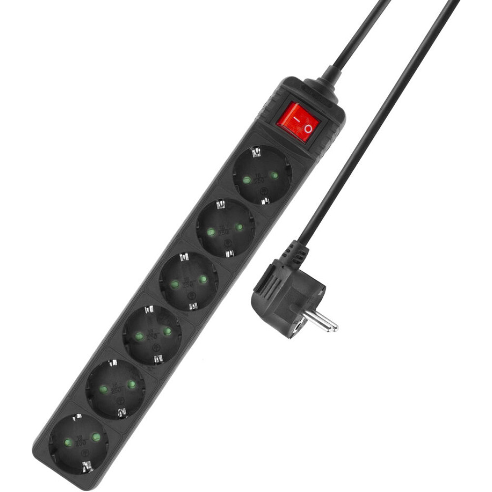 ACT PDU TYPE F 6V M/SCH. 3M BK