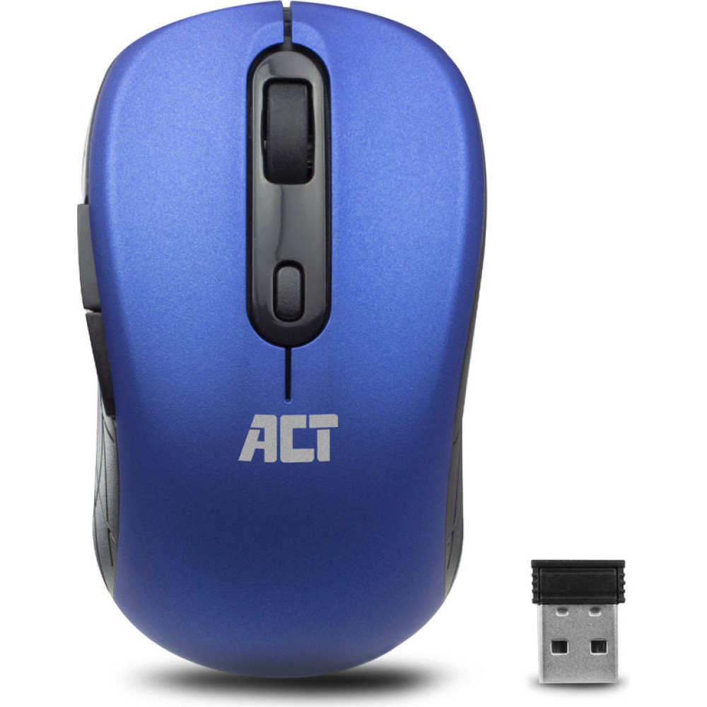 ACT WIRELESS MOUSE1000/1600DPI BLU