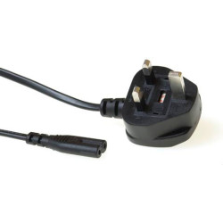 ACT POWERCORD UK3-C7 BLACK   1.80M