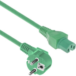ACT POWERCORD CEE 7/7-C15 GN 1.00M