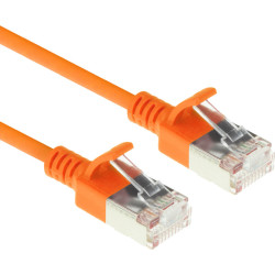 ACT CAT6A U/FTP SLIMLINE OR 1.00M