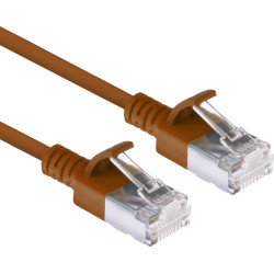 ACT CAT6A U/FTP SLIMLINE BN 2.00M
