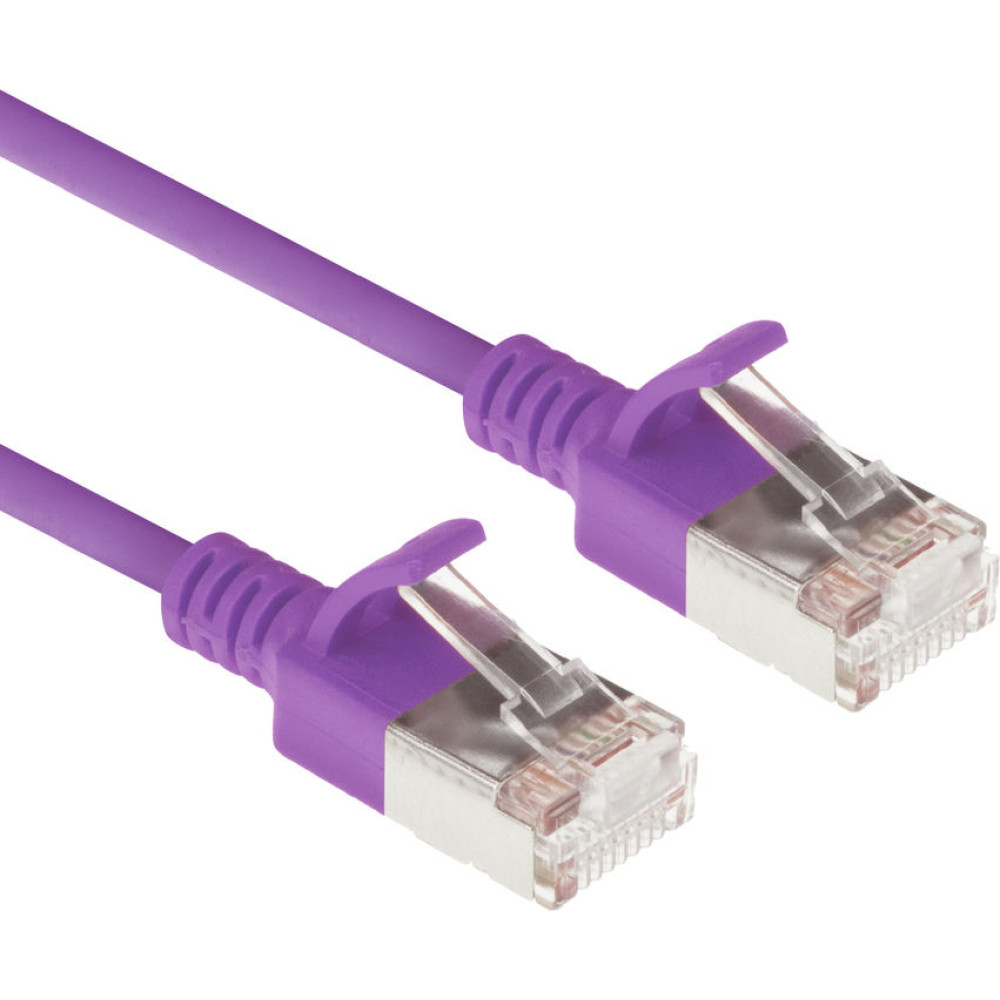 ACT CAT6A U/FTP SLIMLINE PL 2.00M