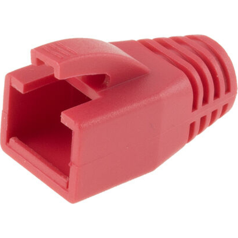 ACT CABLE BOOT RJ45 7.0MM RED