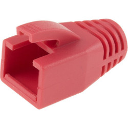 ACT CABLE BOOT RJ45 7.0MM RED