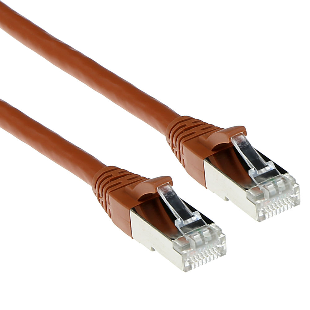 ACT CAT6A S/FTP SNAGLESS BN  1.00M