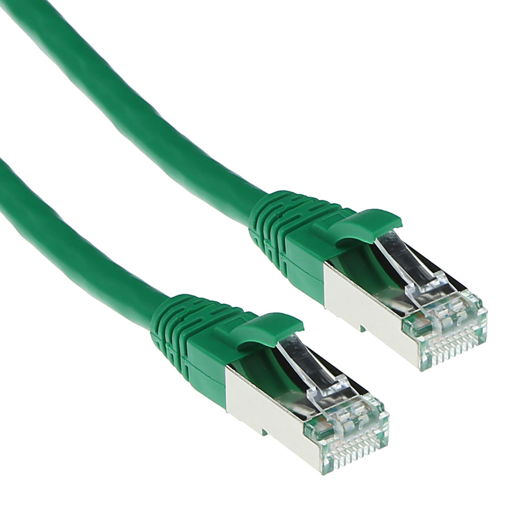 ACT CAT6A S/FTP SNAGLESS GN  5.00M