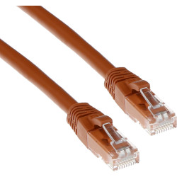 ACT CAT6A U/UTP SNAGLESS BN 15.00M