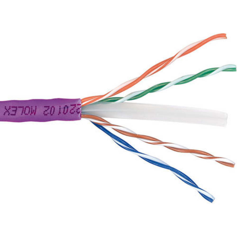 Molex U/UTP 4 PAIR C6 LSOH - 500M VI