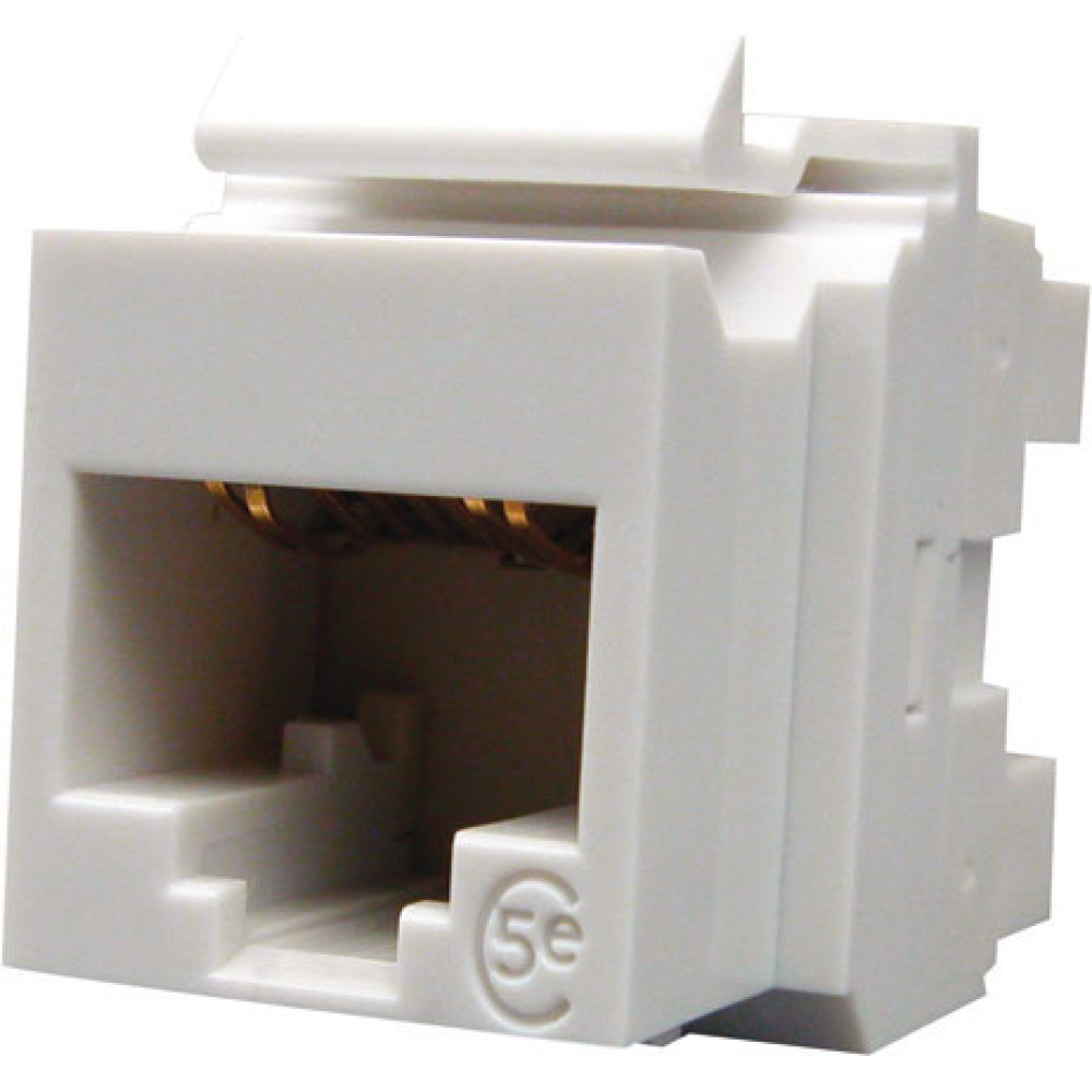 Molex KEYSTONE JACK ZWART UTP C5E