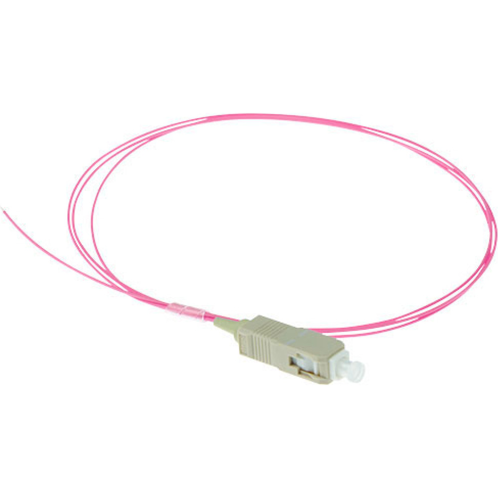 ACT SC OM4 SEMI T PIGTAIL 1.00M