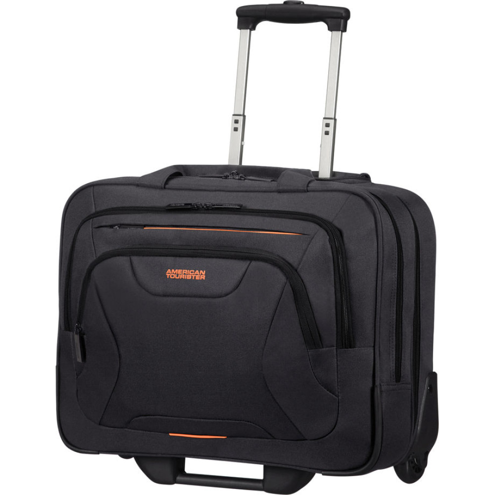 American Tourister AT WORK ROLLING TOT 15.6 BK/OE