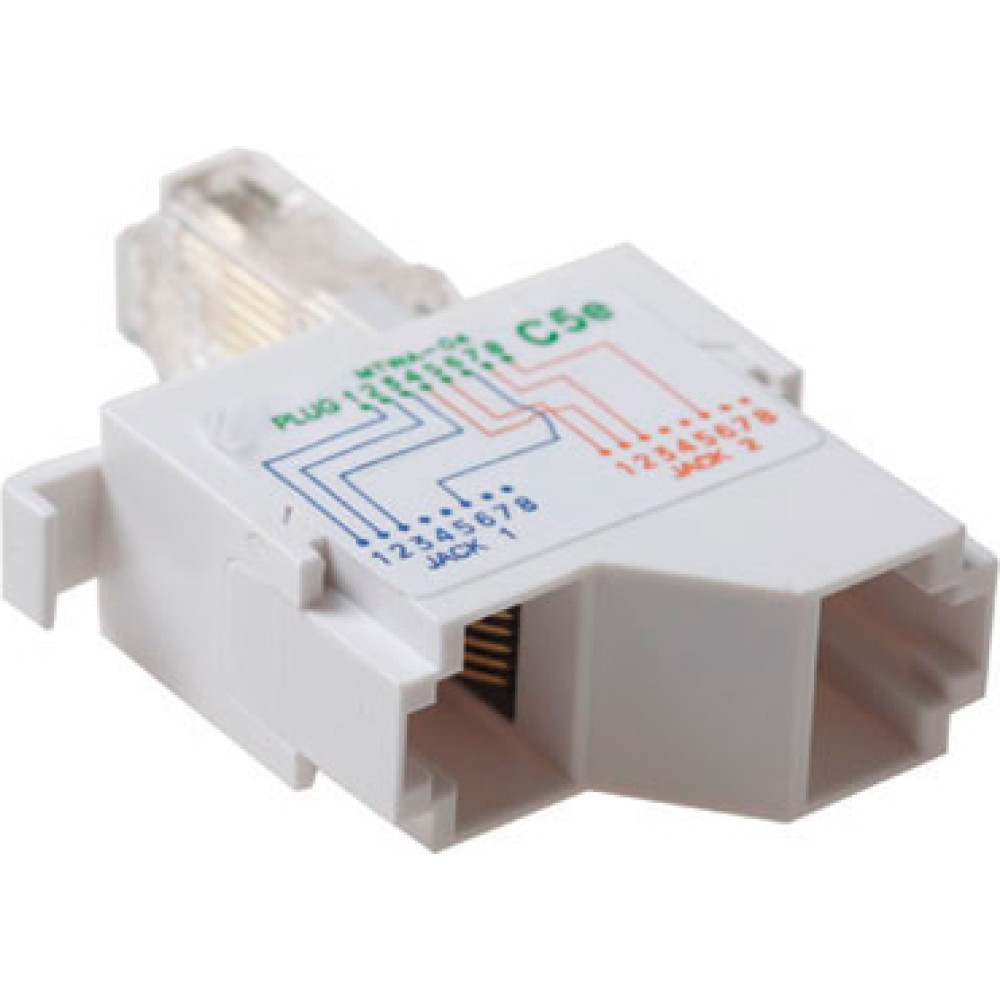 ACT 2XRJ45 MODULAR SPLITTER