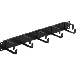 Wp Rack CABLE MANAGER METAL 1U BLACK