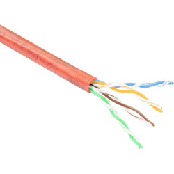ACT C6 U/UTP PATCH PVC RED    100M