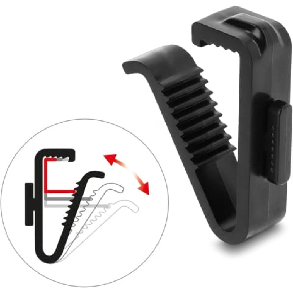 Delock Clamp for Animal Repellent Barrier / Pigeon Repellent for Photovoltaic Solar Modules plastic