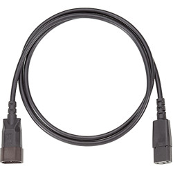 Bachmann Verl&auml;ngerung H05VV-F 3G1,0mm&sup2;, L: 1,5m sw C13/C14