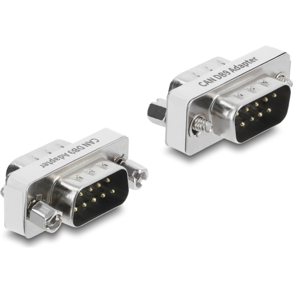 Delock D-Sub 9 pin CAN Bus Adapter male to male 120 ohms resistor