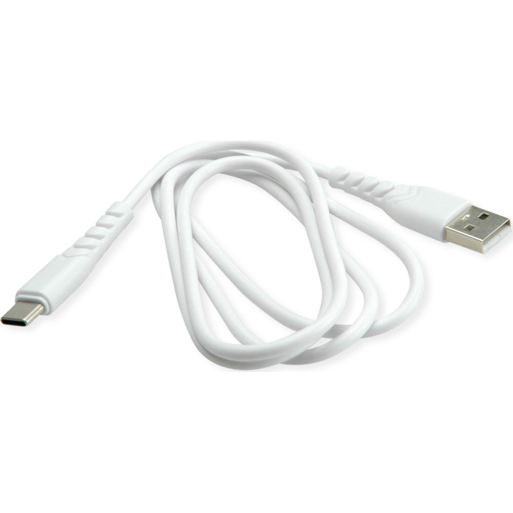 Biond USB-A to USB-C 1m white Recycled Plastic