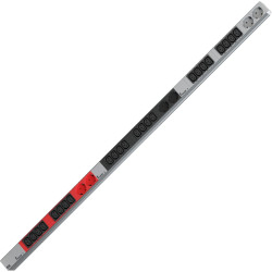 Bachmann IT PDU ALU 1U 24x C13 6x earthing contact CEE 3x 16A red