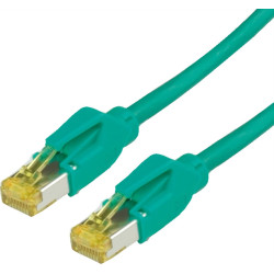 Secomp DRAKA Patchkabel Cat.6A (Class EA) S/FTP, UC900 TM31, LSOH, gr&uuml;n, 15 m