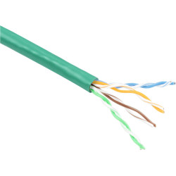 ACT C6 U/UTP PATCH PVC GREEN  100M