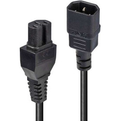 Lindy 3m C14 to C15 Hot Condition Power Cable, Black