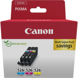 Canon 4541B018 tintes kārtridžs 3 pcs Oriģināls Tirkīzzils, Fuksīns, Dzeltens