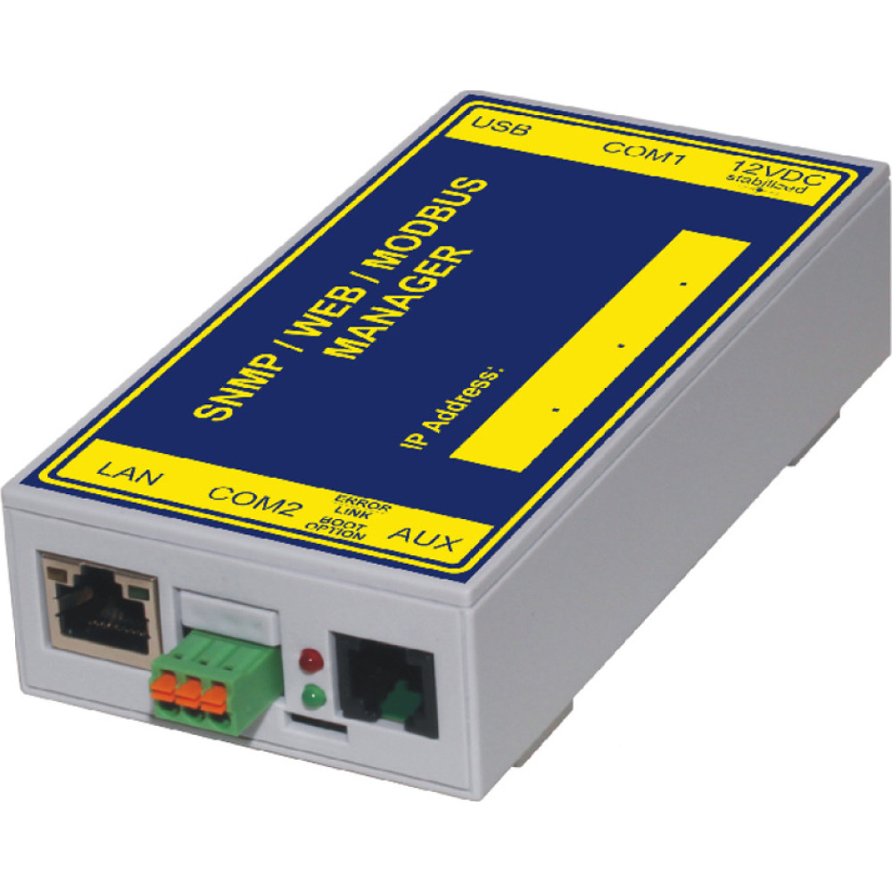 Generex SNMP/Web Adapter CS141SCM HW161, MODBUS, extern, 1GB/s