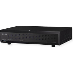 I-Pro WJ-NU301 NVR, 16 Kamerakan&auml;le, 16x 100Mbps (POE), 1x 1.000 Mpbs