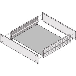 Schroff MultipacPRO Mounting Plate, Depth 330 mm