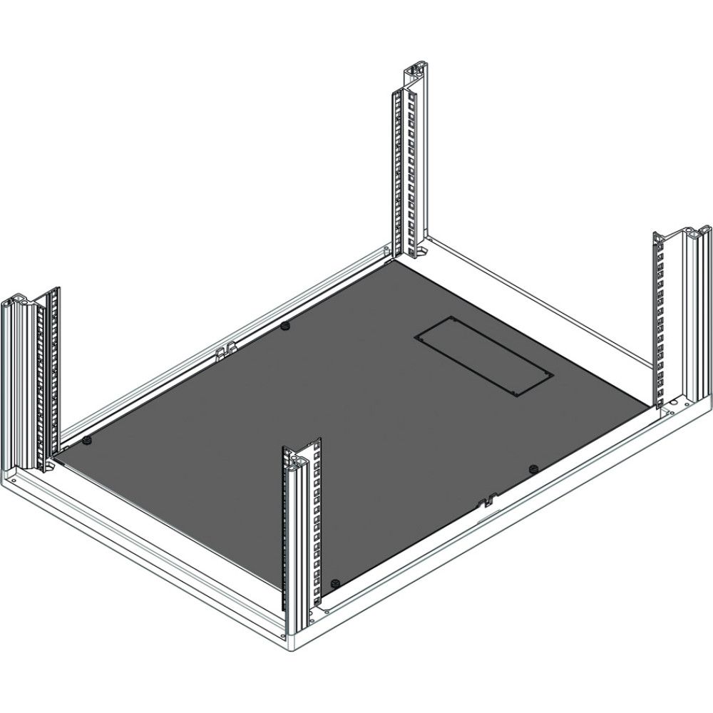 Schroff Novastar Base Plate, Heavy-Duty,553W 600D