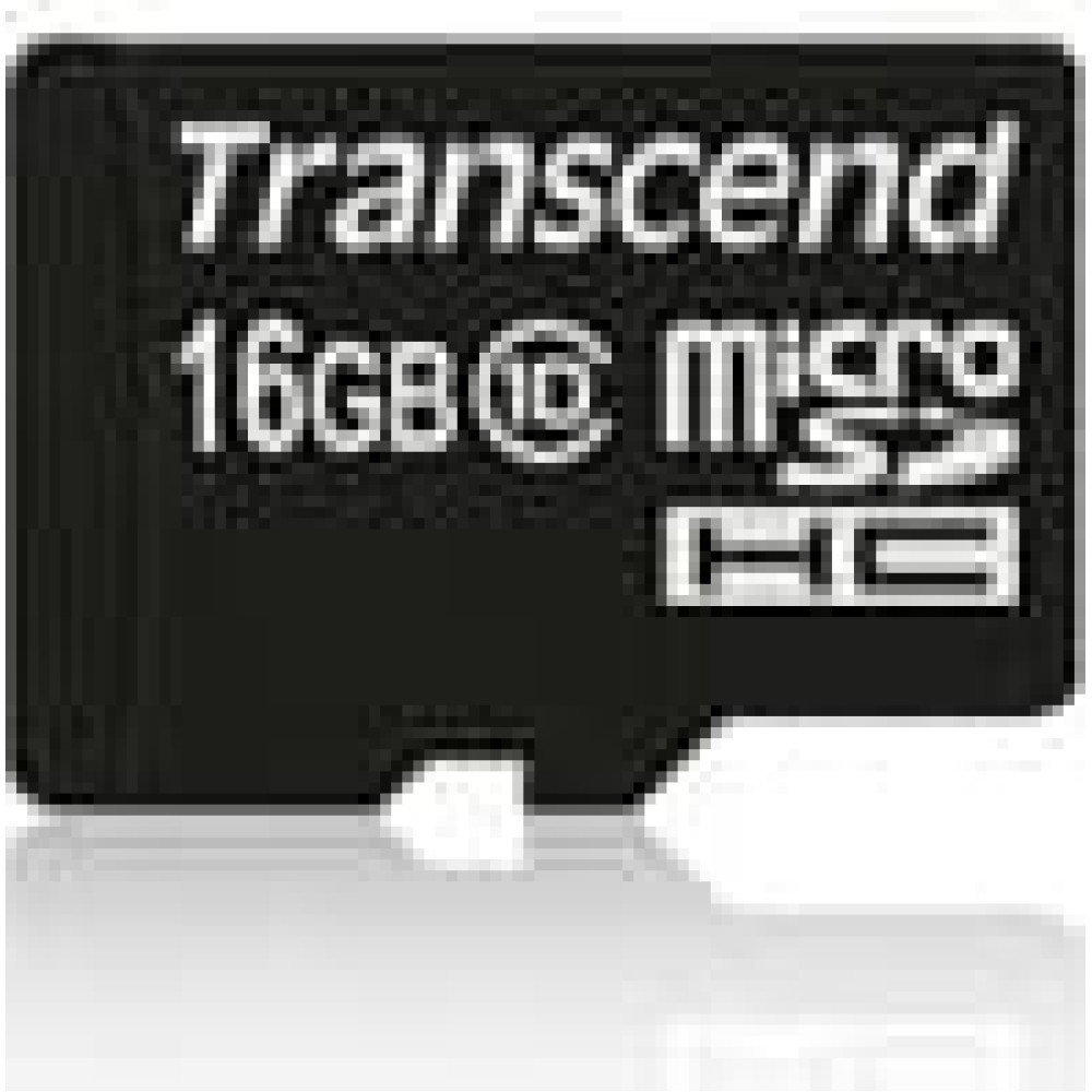 SD microSD Card  16GB Transcend SDHC UHS1 (ohne Adapter)